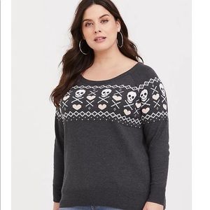 SKULL FAIR ISLE PULLOVER
